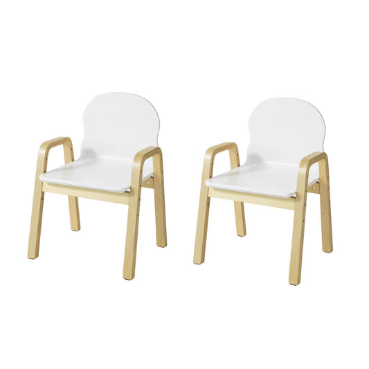 SoBuy Set de 2 chaises hautes - Plastique - Hauteur d'assise réglable 23-35 Cm