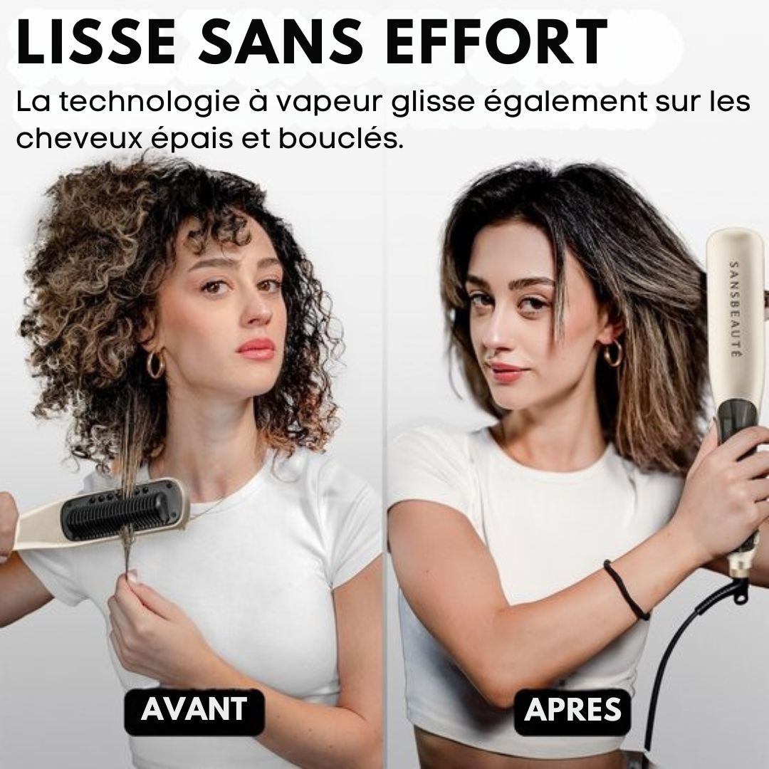 Lisseur à vapeur - Sansbeauté® Steam - Lisseurs à vapeur - Cremé