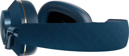Casque sans fil circum-auriculaire à réduction de bruit Bowers & Wilkins Px7 S2, Bluetooth 5.0, 30 h d'autonomie, recharge rapide, son cristallin - Bleu