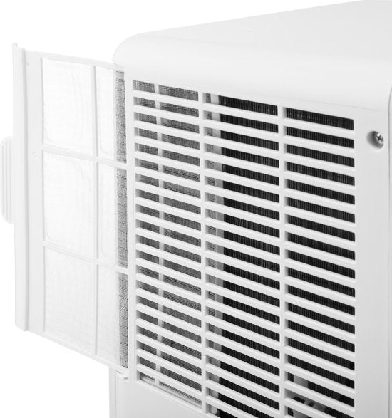 Climatiseur mobile - Eden ED-7007 Climatiseur avec télécommande - 7 000 BTU – Classe énergétique A - Pour des pièces jusqu'à 60 m³ - Réglage de la température de 16 °C à 31 °C - Climatiseur puissant, ventilateur et déshumidificateur tout-en-un + Kit de ca
