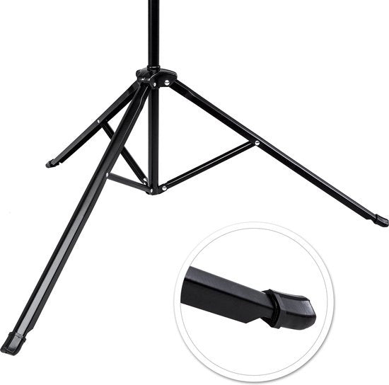 tectake® - Ecran de projection avec support 152 x 152 cm 402513
