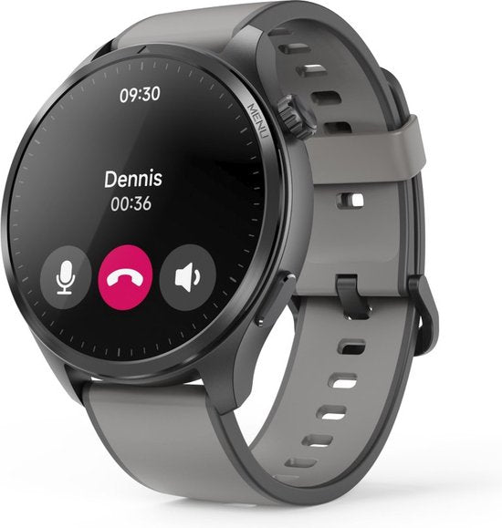 Otiume Modern Pulse GTR1 – Montre connectée – Écran AMOLED 46 mm – Double GPS – Appels via Bluetooth – Noir