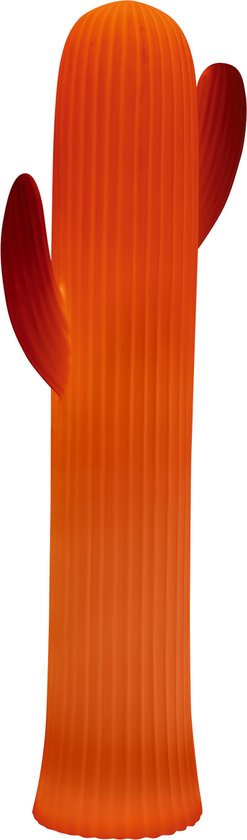 Lampe de jardin LED solaire XXL Smartwares – 110 cm - RGB - Éclairage décoratif d'extérieur « Cactus » - Lampe de fête - Far West - Avec télécommande et capteur - Lampe d'extérieur – Changement de couleur – Commande tactile – Allumage automatique – 6 à 8