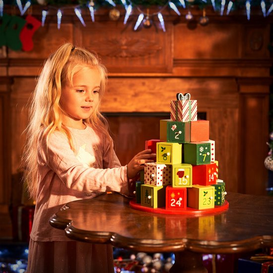 Spielwerk Herbruikbare Adventskalender - Cadeauberg XL 24 Deuren