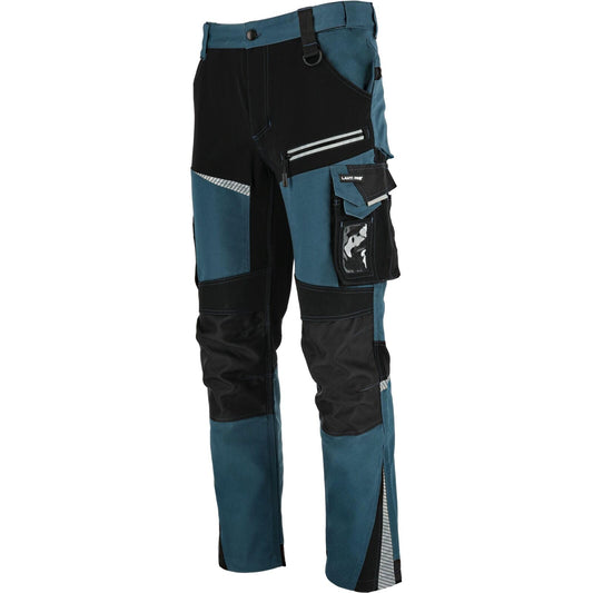 Pantalon de jogging de travail Lahti PRO L40536 pour homme - noir - coton stretch 415 g/m² - 6 poches - taille S
