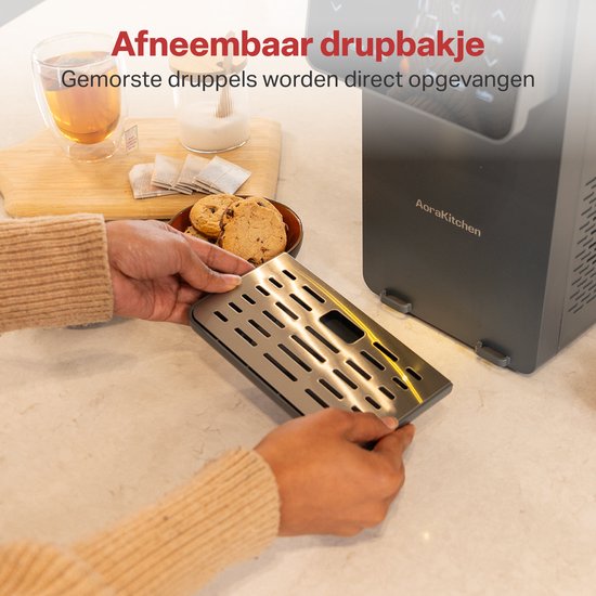 AoraKitchen Distributeur d'eau chaude - 4.5L - Robinet d'eau chaude - Touch - Distributeur d'eau - Bouilloire instantanée