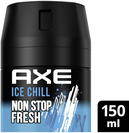 Déodorant spray pour le corps AXE - Ice Chill - au parfum irrésistible - 150 ml
