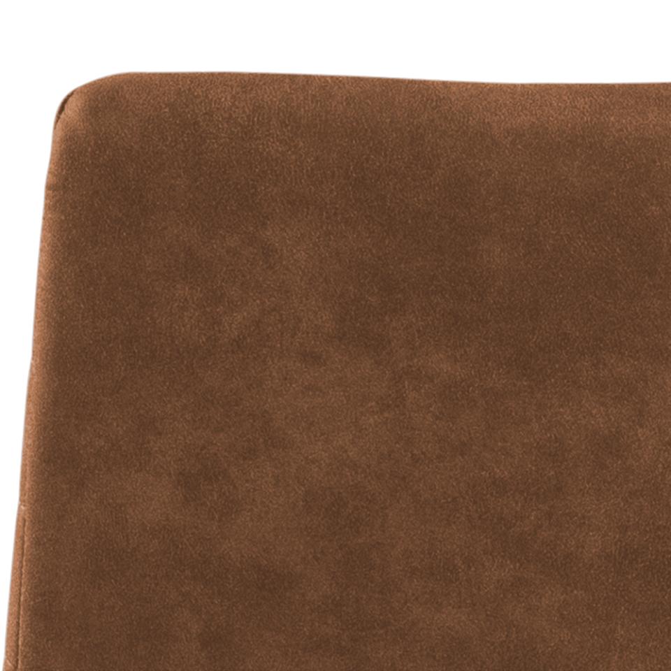 Tabouret de bar Trofors - Lot de 2 - Cognac - Tabourets de bar élégants et confortables d'aspect industriel