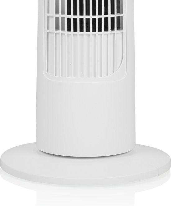 Ventilateur colonne 76 cm – 3 vitesses – Oscillation – Minuterie – Compact et élégant – Tristar VE-5864 – Blanc