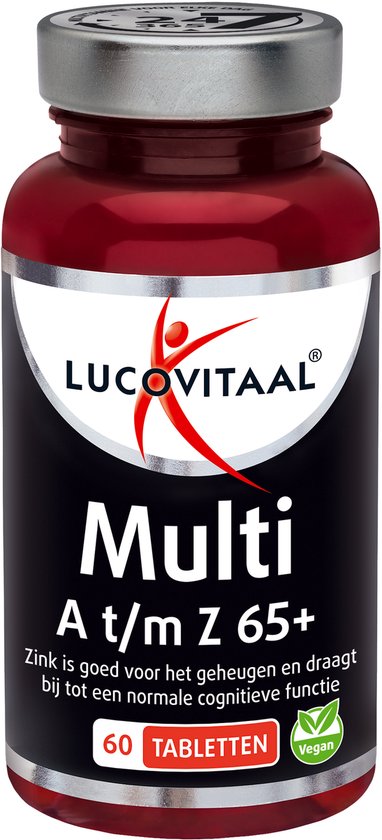 Lucovitaal Multi A-Z 65+ 60 comprimés