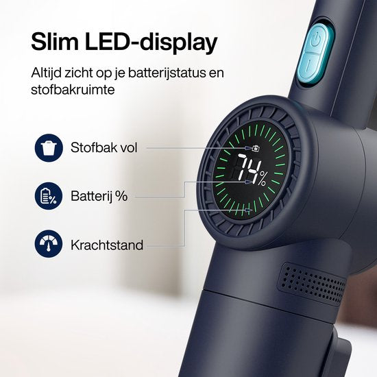 Dustbuster NanoDetect Pro 120W - Aspirateur de poussière sans fil - Aspirateur à main puissant - Sans fil - Aspirateur de voiture - Samako