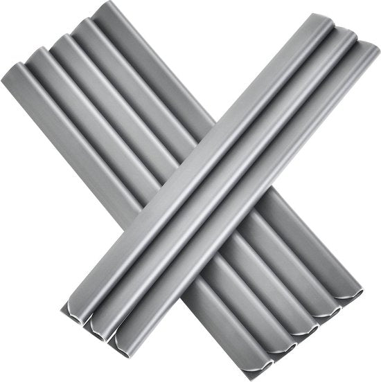 Bande d'intimité en PVC - 1 pièce - Gris