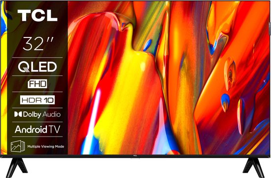 TCL 32V5C - 32 pouces - Full HD QLED - 2025 - Smart TV