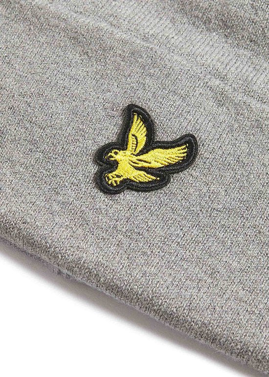 Lyle & Scott Bonnet en laine mélangée gris - Taille - Homme