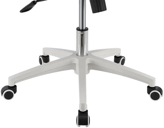 Chaise de bureau ergonomique - Baltimore - Blanc / Gris