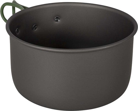 Bo-Camp - Batterie de cuisine - Explorer - 3 pièces - Anodisation dure - Aluminium