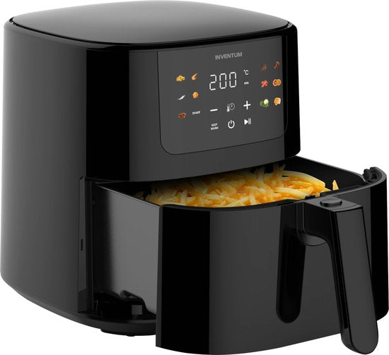 Inventum GF501HLDB - Airfryer - Friteuse à air chaud - 5 litres - 70 à 200 degrés - 1500 watts - Noir - Best Buy Juin 2025