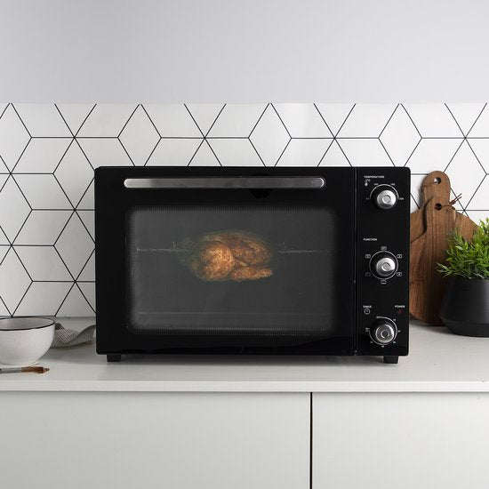 Princess 112751 - Four à convection autonome - 6 modes de cuisson - 32 litres - 1 500 W - Noir