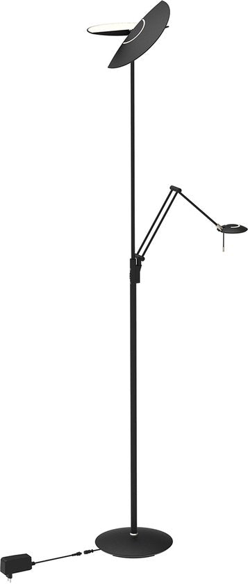Steinhauer Exclusive - lampadaire - Zenith2 - noir - plastique et métal - lampe design - LED - 4390ZW