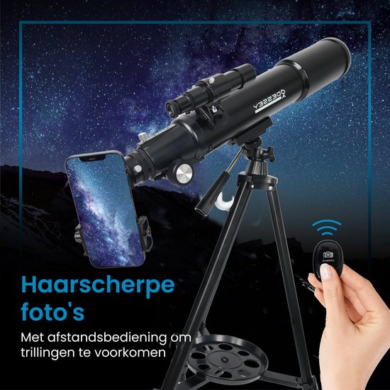 ODESSEY BLACK HOLE Edition Refractor Telescoop - 250X Zoom