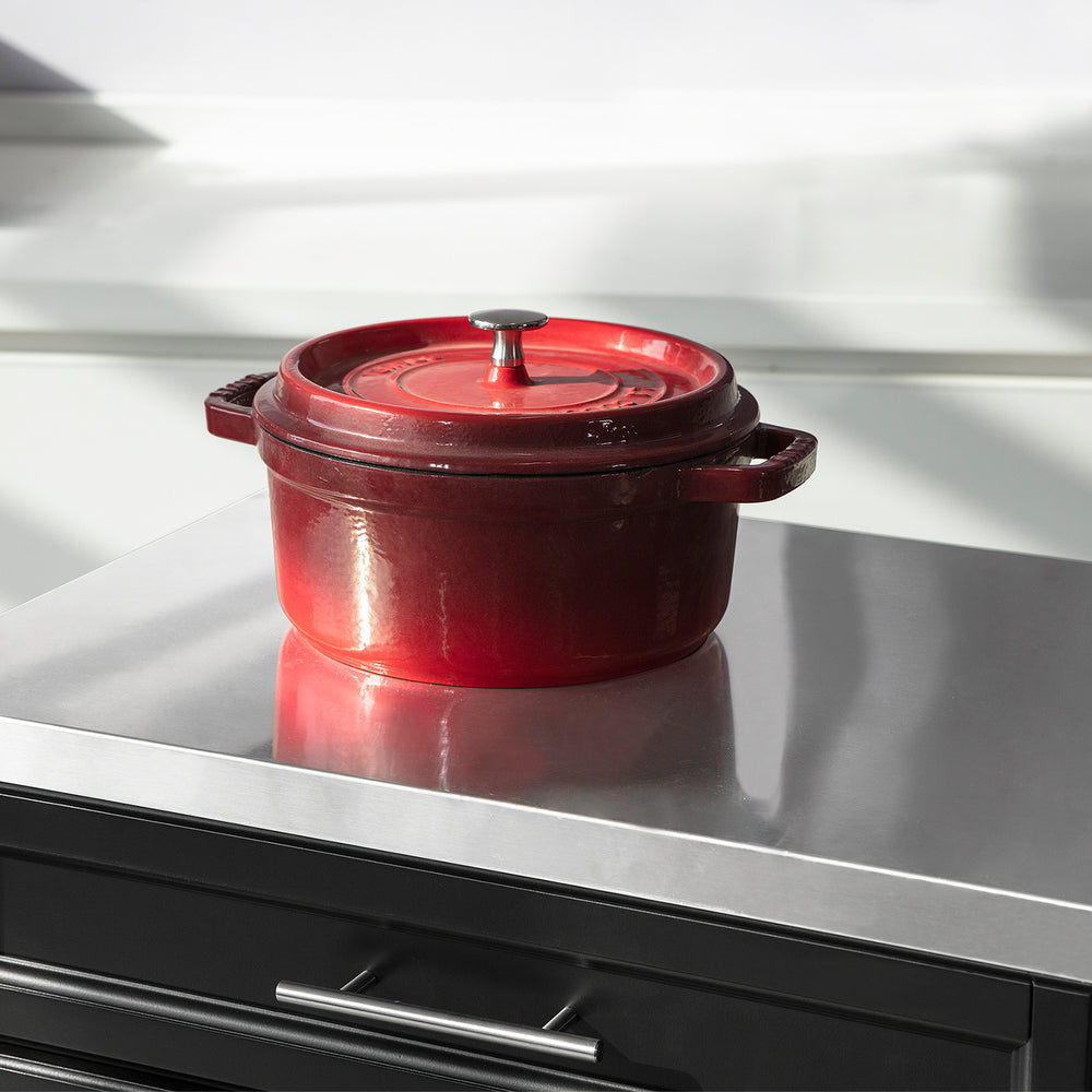 SoBuy Chariot de cuisine avec plan de travail - Avec tiroir et 2 portes - Max. 50KG - 83 x 46 x 90 cm - Noir