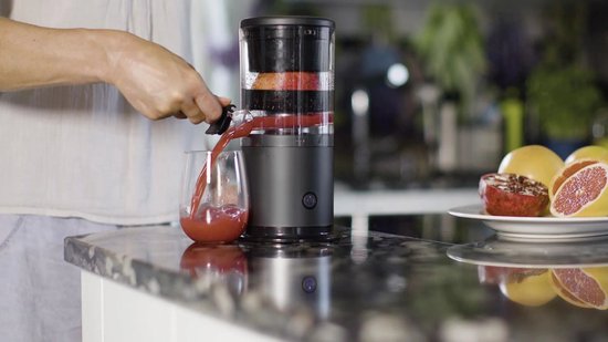Livington JuiceBoost - centrifugeuse portable à piles - récipient de 250 ml - sans fil - petite centrifugeuse - centrifugeuse à emporter - centrifugeuse à rotation lente pour fruits et légumes - jus de fruits