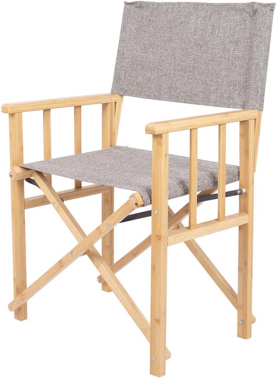 Bo-Camp - Urban Outdoor - Fauteuil de réalisateur - Chichester - Gris
