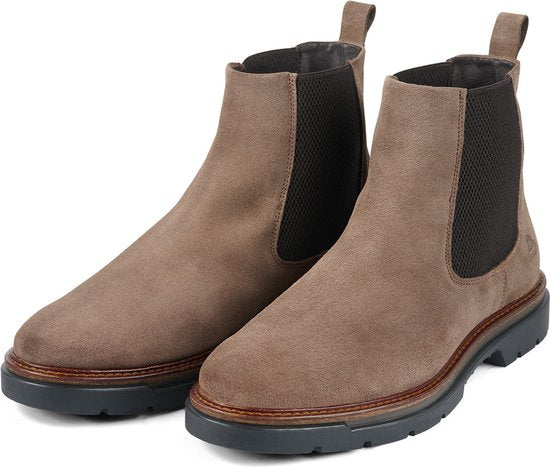Bullboxer - Bottes Chelsea - Hommes - Taupe - 45 - Bottes