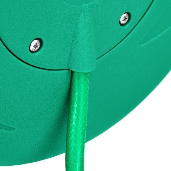 TecTake - Enrouleur de jardin 10 mètres - Enrouleur - vert - 402761