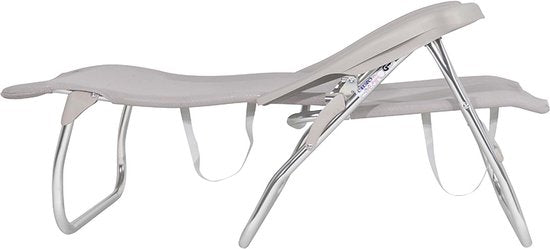 Crespo - Chaise de plage - AL/223 - Gris clair