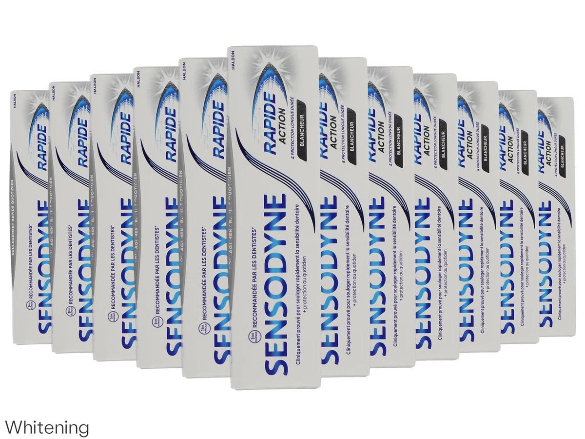 Dentifrice Sensodyne Repair & Relief Extra Fresh - 12 tubes - 75 ml par tube