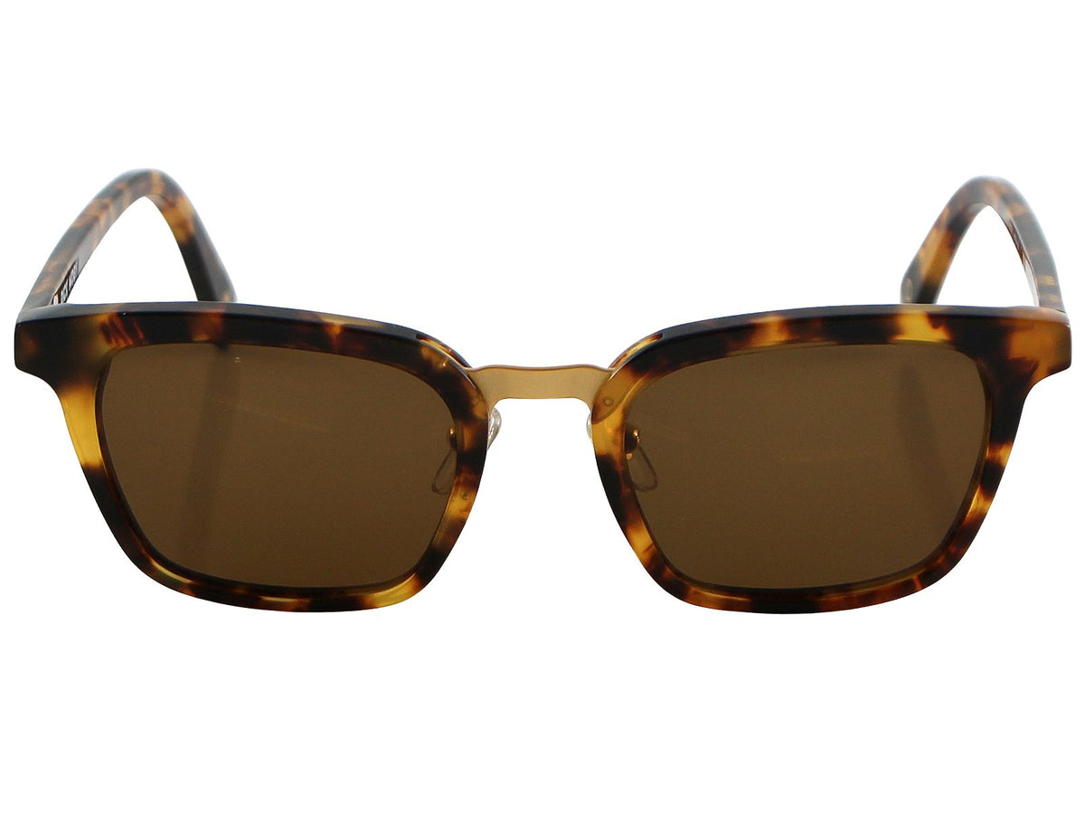 Lunettes de soleil Dick Moby Doha - Unisexe - Yellow Havana - UV400 - Verres ZEISS