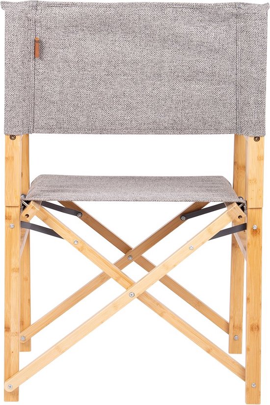 Bo-Camp - Urban Outdoor - Fauteuil de réalisateur - Chichester - Gris