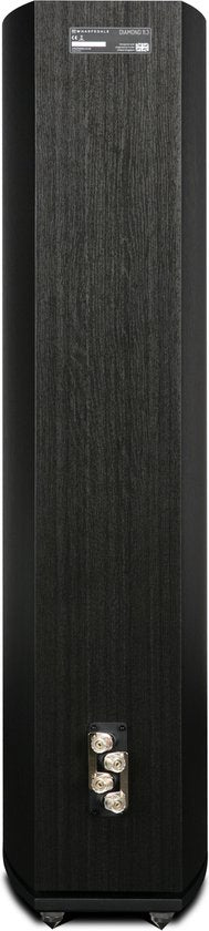 Wharfedale Diamond 11.3 - Enceintes d'étagère - Noir (par paire - 2 pièces)