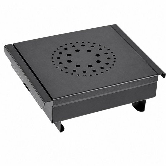 Plateau chauffant Ceruzo Compact – Réchaud – 1 bougie chauffe-plat – Noir