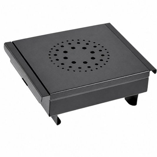 Plateau chauffant Ceruzo Compact – Réchaud – 1 bougie chauffe-plat – Noir