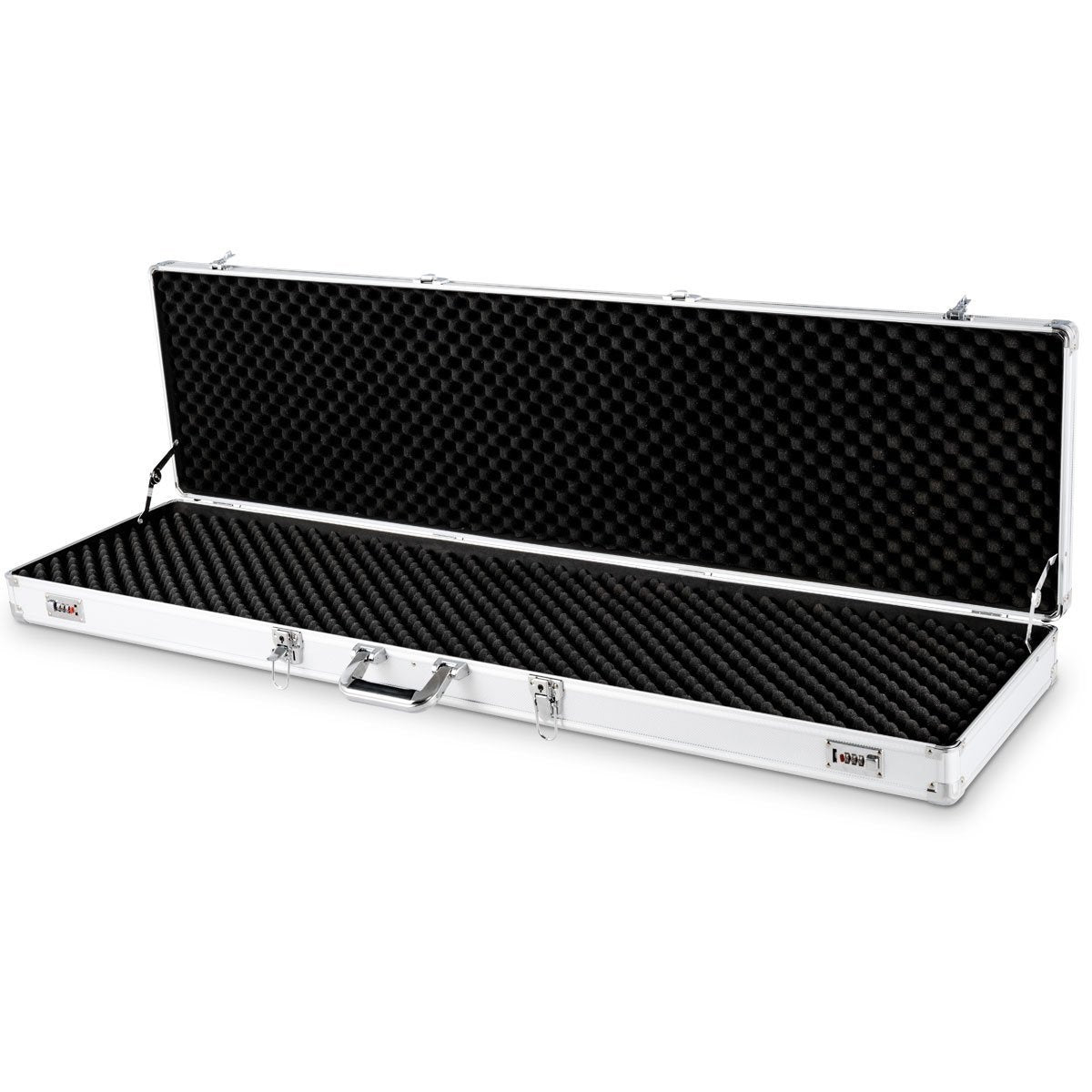 Coast weapon case gun case ammunition case hunting case gun case Silvery can be locked