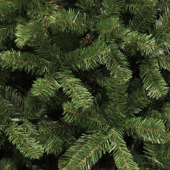 Black Box Trees Charlton Sapin de Noël - Décoration de Noël d'intérieur au rendu naturel - Sapin artificiel aux aiguilles en PVC souple pour un aspect réaliste - H 155 x Ø 91 cm - Vert