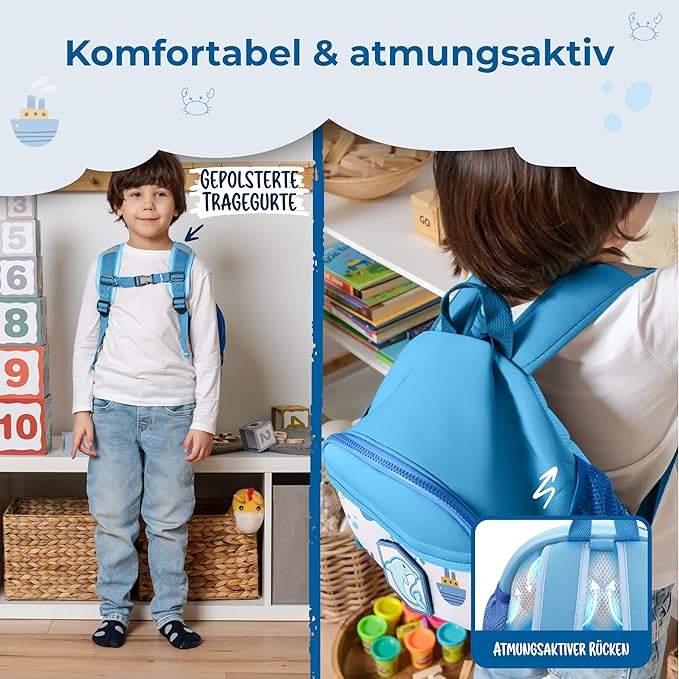 REISERACKER Sac à dos enfant Adventure blue