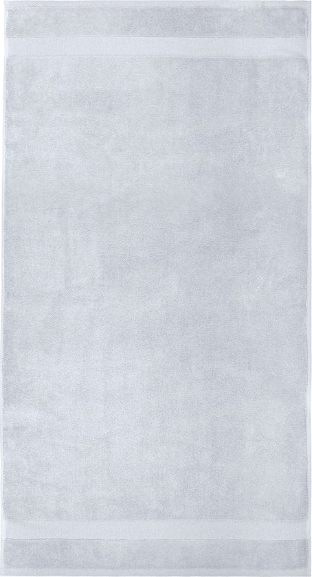 Vitality Pur - Serviettes Collection Sofia - Set de serviettes 50x90 - 100% Coton - Gris - 4 pièces