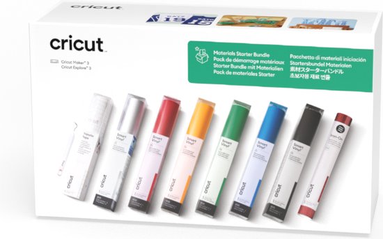 Kit de matériel Cricut pour débutants, compatible avec les modèles Cricut Explore 3 et Cricut Maker 3