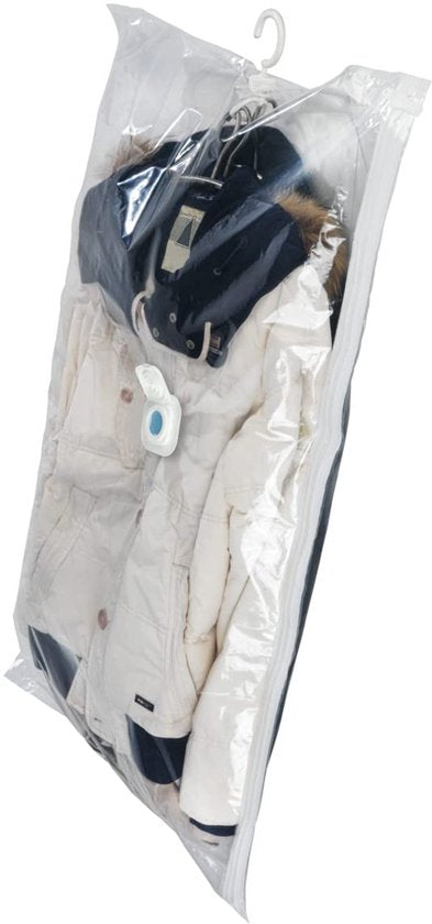 Sac sous vide pour vêtements WENKO avec crochet | dimensions L 105 x 70 cm