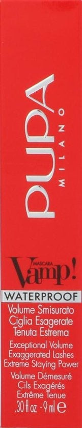 Mascara imperméable Pupa Milano Vamp ! - 001 Extra Black