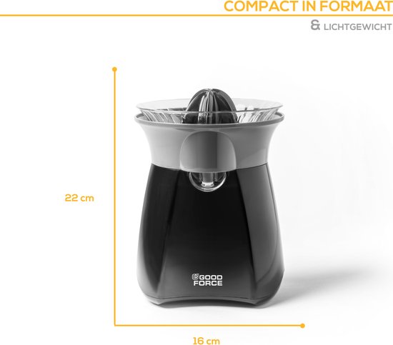 GoodForce Citrus Press - Presse-orange électrique - Presse-fruits - Presse-citron