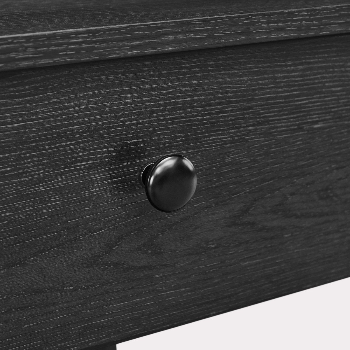 O'DADDY® Tables de chevet industrielles - table d'appoint - table de chevet avec tiroir - 40 x 40 x 55 cm - noir/gris foncé