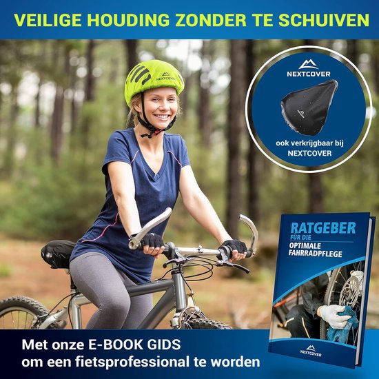 NEXTCOVER® Housse de pluie universelle pour casque de vélo - Housse de casque 100% étanche au vent et à l'eau - Housse de pluie réfléchissante pour tous les casques de vélo - Housse de casque étanche avec marquage de sécurité réfléchissant
