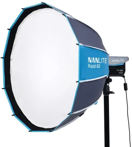 Softbox Nanlite Rapid 60 FM Mount – 60 cm – Pour la photo et la vidéo