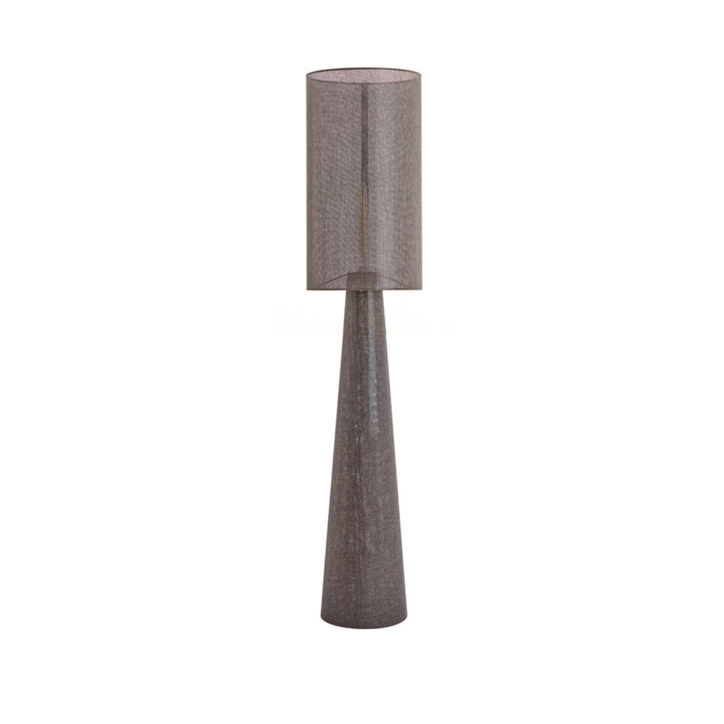 Lampe sur pied Micky - Lin - Ø 38 x 180 cm - Marron