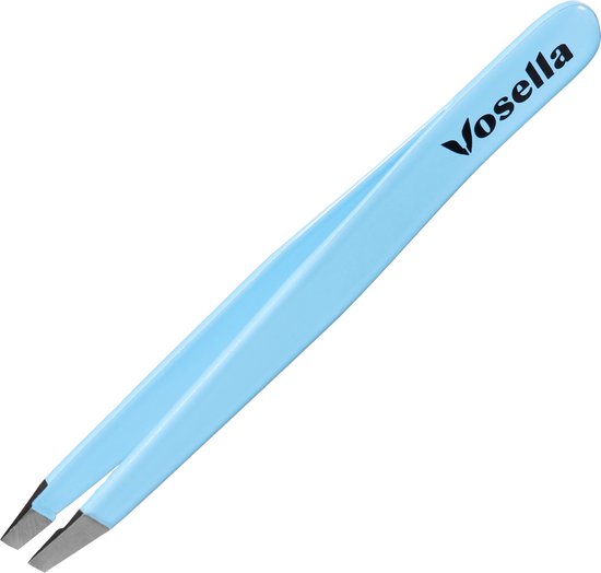 Vosella - Pince à épiler oblique - Sourcils - Éclats - Hobby - Blue Lagoon