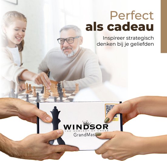 Windsor CheckMate - Échiquier - 40 cm - Magnétique